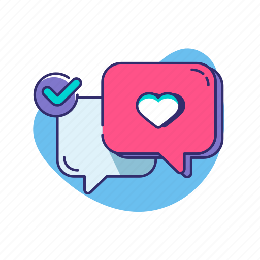 Chat, flirt, love, valentine, valentine's day icon - Download on Iconfinder