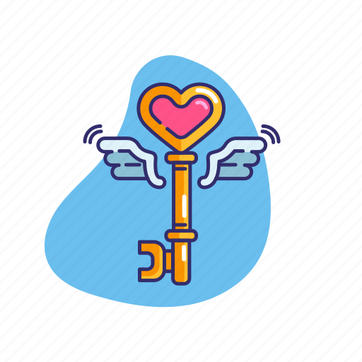 Commitment, key, lock, love, relationship, valentine, valentine's day icon - Download on Iconfinder
