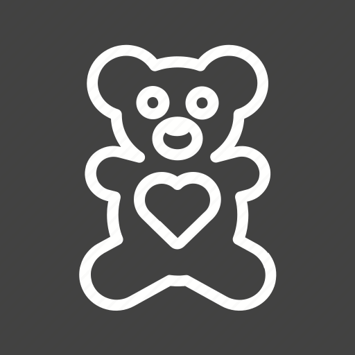 Bear, gift, stuffed, toy, valentine icon - Download on Iconfinder
