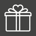 birthday, box, gift, present, valentine