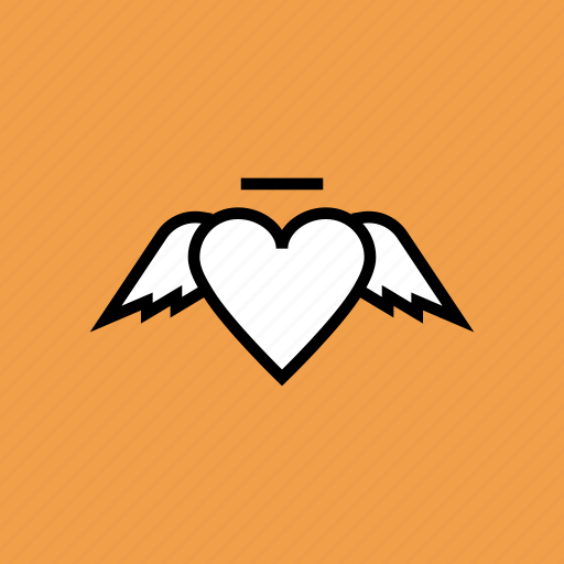 Angel, cupid, day, heart, love, romance, valentines icon - Download on Iconfinder
