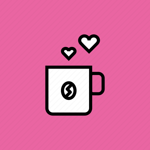 Coffee, cup, day, love, romance, valentines, hygge icon - Download on Iconfinder