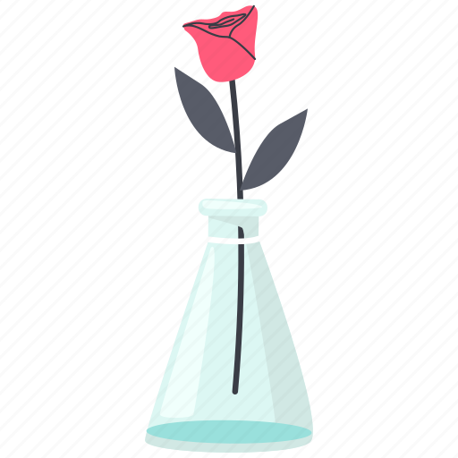 Flower, romance, valentine, love, heart, happy, valentine day icon - Download on Iconfinder