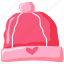 hat, romance, valentine, love, heart, happiness, valentine day 