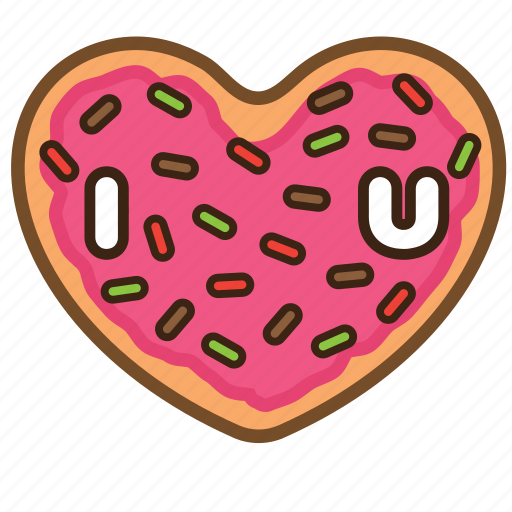 Cookie, love, pastrie, snack, sugar, sweet, valentine icon - Download on Iconfinder