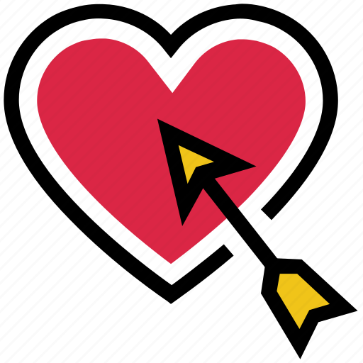 Arrow, bow, cupid, heart, love, valentine’s day icon - Download on Iconfinder