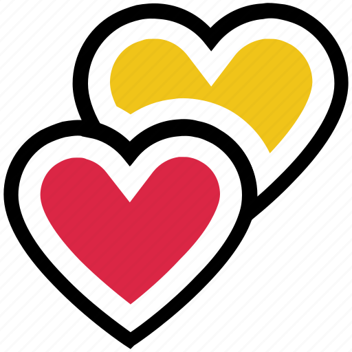Heart, hearts, like, love, romance, valentine’s day icon - Download on Iconfinder