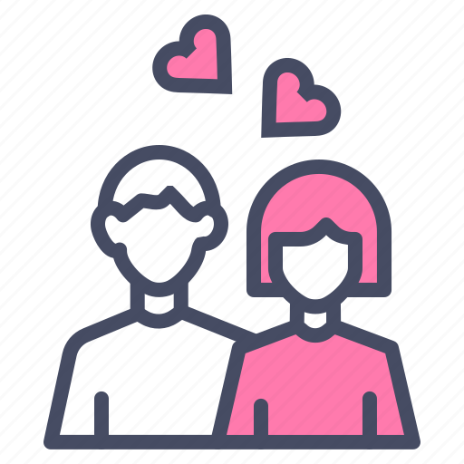 Couple, day, heart, love, romance, romantic, valentines icon - Download on Iconfinder
