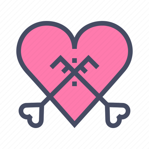 Engagement, heart, key, love, marriage, romance, valentines icon - Download on Iconfinder