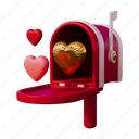 valentine mailbox, valentine, romantic, valentines, romance, mailbox, mail, message 