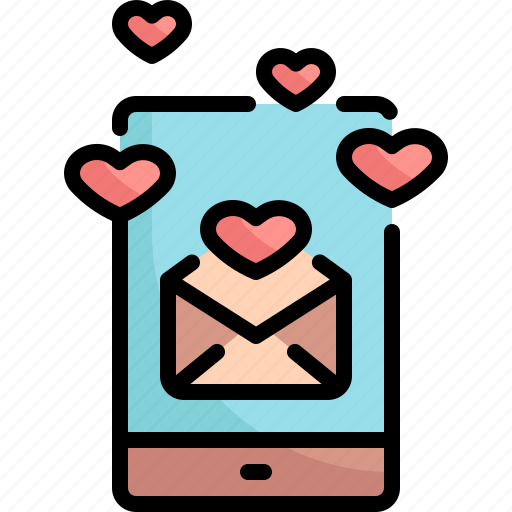 Communication, email, love, message, romance, valentine, valentines icon - Download on Iconfinder