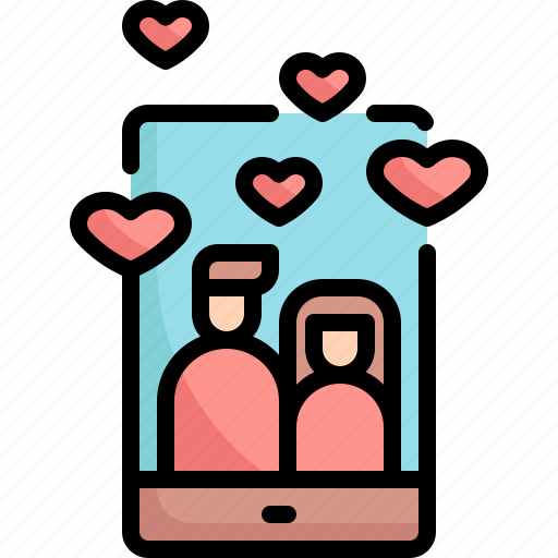Application, mobile, photo, romance, take, valentine, valentines icon - Download on Iconfinder