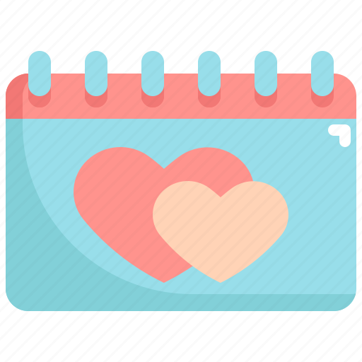 Calendar, day, love, romance, valentine, valentines icon - Download on Iconfinder