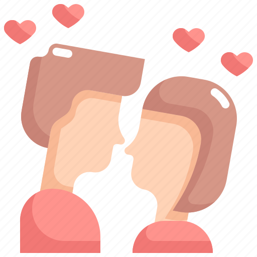 Couples, kiss, kissing, love, romance, valentine, valentines icon - Download on Iconfinder