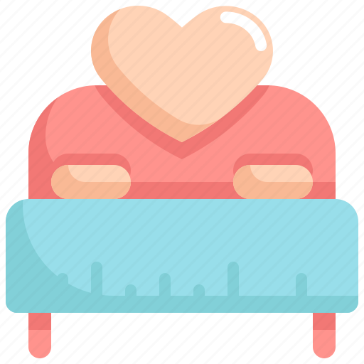 Bed, hotel, love, romance, sex, valentine, valentines icon - Download on Iconfinder