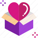 box, gift, gift box, love, valentine