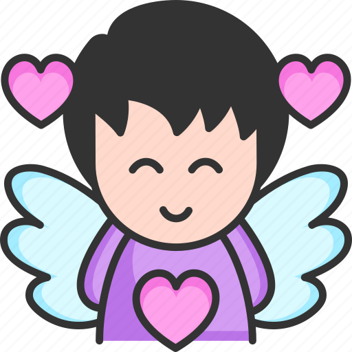 Cupid, cupid love, angel, heart icon - Download on Iconfinder