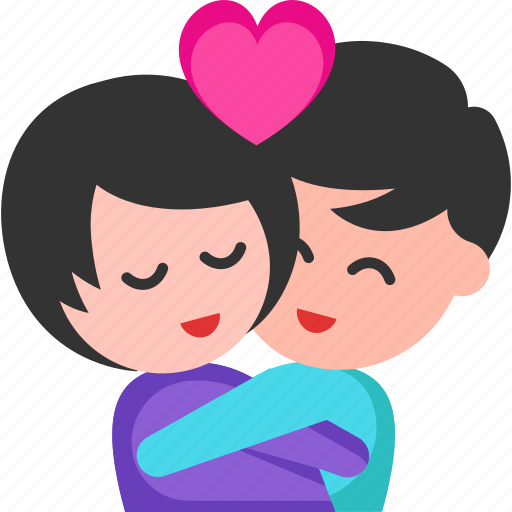 Hug, love, couple, heart, romance icon - Download on Iconfinder