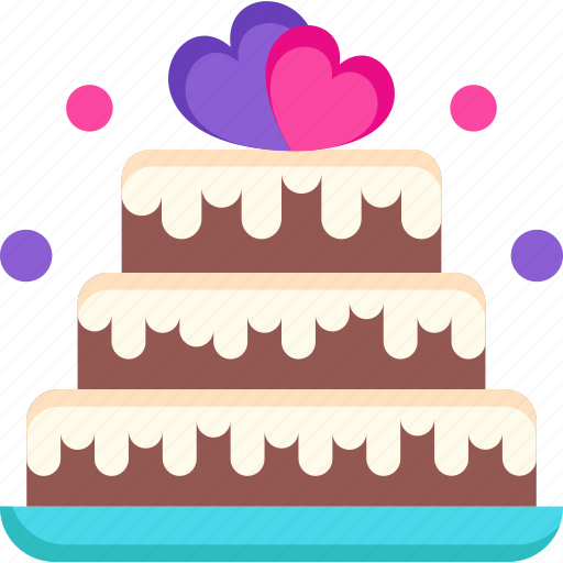 Cake, love, celebration, valentines day icon - Download on Iconfinder