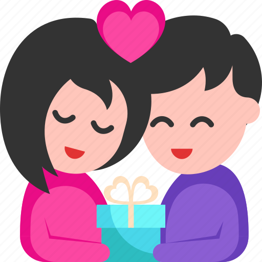 Surprise gift, hug, love, valentines day, gift icon - Download on Iconfinder