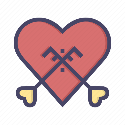 Engagement, heart, key, love, marriage, romance, valentines icon - Download on Iconfinder