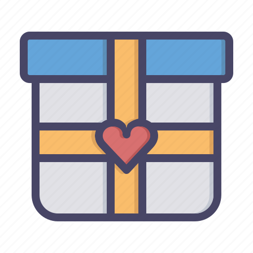Day, gift, love, present, romance, valentines, wedding icon - Download on Iconfinder