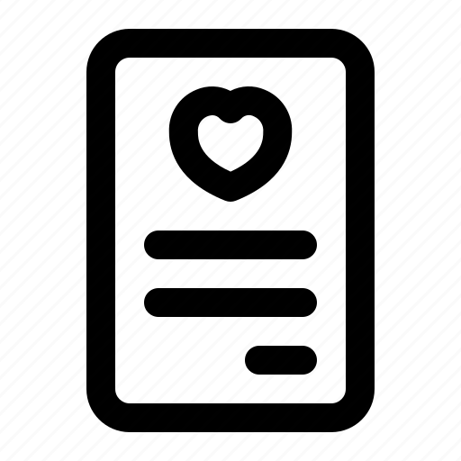Heart, love, letter, mail, message, valentine icon - Download on Iconfinder
