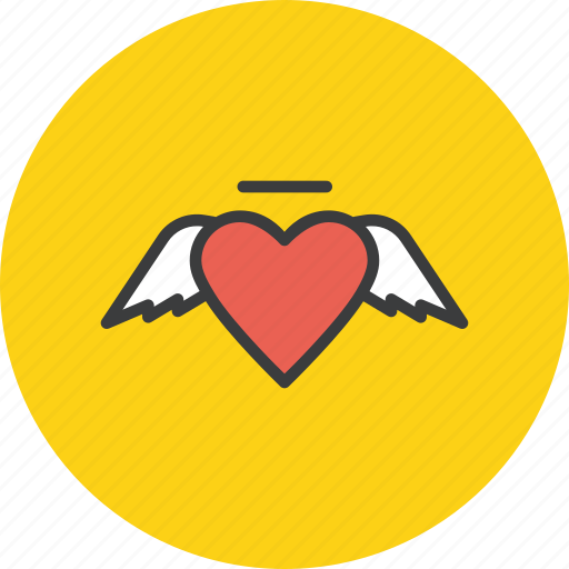 Angel, cupid, day, heart, love, romance, valentines icon - Download on Iconfinder