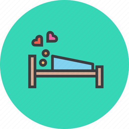 Bed, couple, kisses, love, lovemaking, romance, sex icon - Download on Iconfinder
