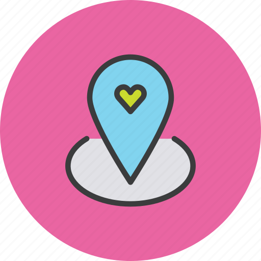 Day, location, love, marker, romance, valentines icon - Download on Iconfinder