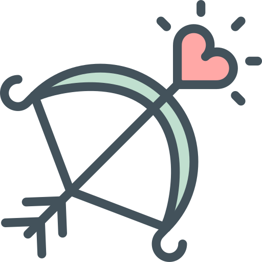 Bow, cupid, love, valentines icon - Free download
