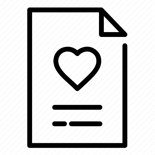 Love, mail, note, valentine, valentines icon - Download on Iconfinder