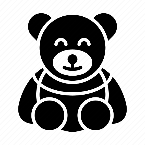 Bear, children, doll, gift, teddy, toy, valentine icon - Download on Iconfinder