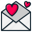 heart, letter, love, mail, message, valentine 