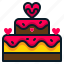 birthday, cake, dessert, heart, love, romantic, valentine 