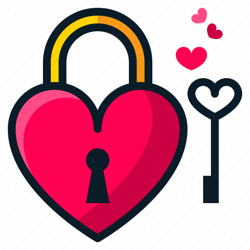 Heart, key, lock, love, mind, valentine icon - Download on Iconfinder