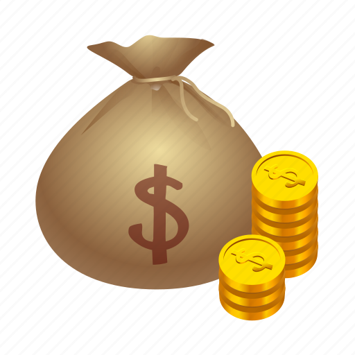 Bag, coin, gold, loot, money, prize, treasure icon - Download on Iconfinder