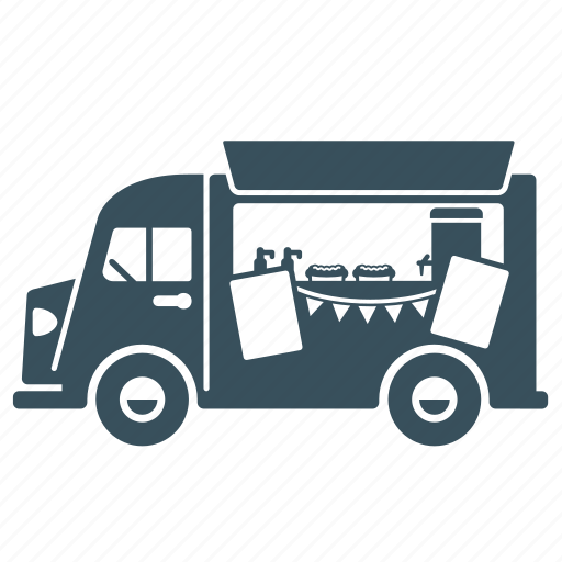 Delivery, food, transport, truck, van, vehicle icon - Download on Iconfinder