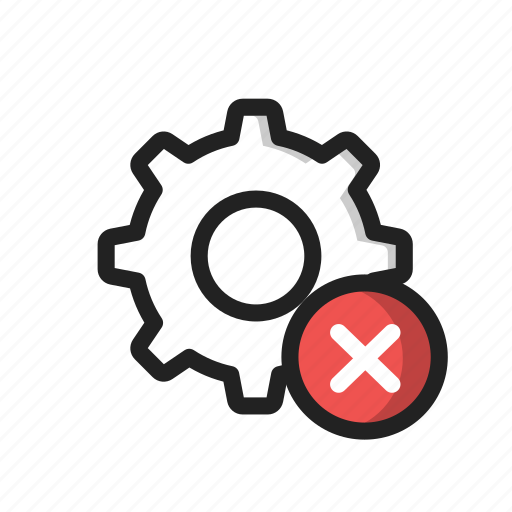 Alert, disable, error, setting, wrong icon - Download on Iconfinder