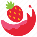 strawberry, flavor, juice, drink, fruit