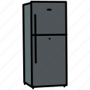 appliance, freezer, fridge, kitchen, refrigerator