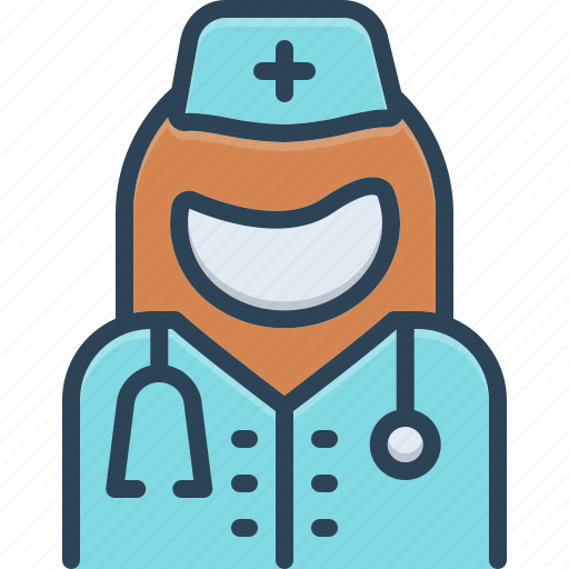 Assistance, doctor, helthcare, medical, medical assistance woman doctor, stethoscope, woman icon - Download on Iconfinder