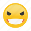 angry, emoticon, smile 