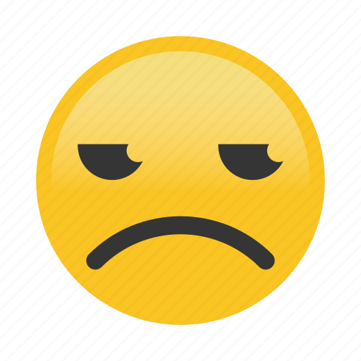 Emoticon, frown, suspicious icon - Download on Iconfinder