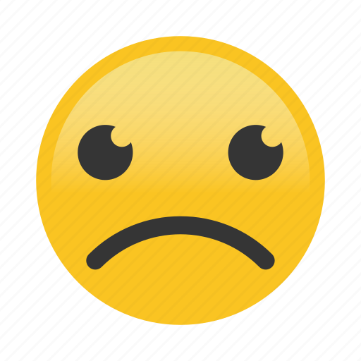 Emoticon, frown, sad icon - Download on Iconfinder