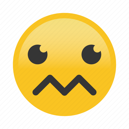 Confused, emoticon, eo, sad, w icon - Download on Iconfinder