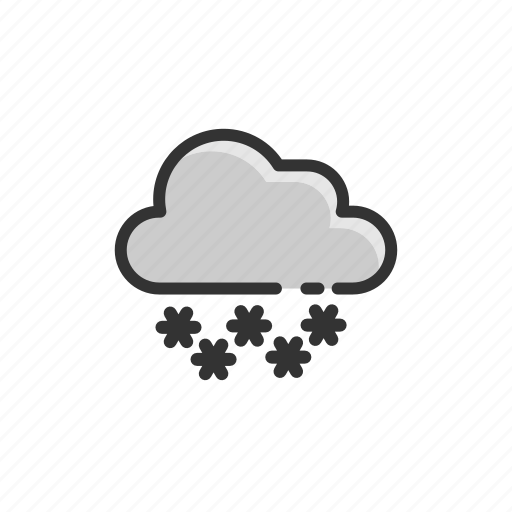 Snowing, weather icon - Download on Iconfinder on Iconfinder