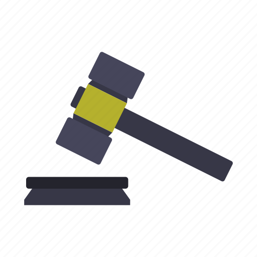Crime, design, hammer, judge, justice icon - Download on Iconfinder