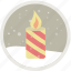 candle, celebration, christmas, decoration, holiday, party, xmas 