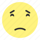 down, emoji, face, hovytech, sad, tiered, unhappy